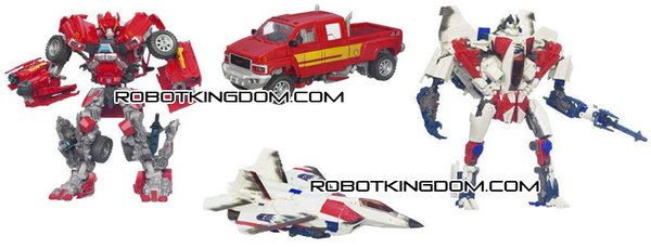 Transformers Generations GDO G1 Starscream And Red Ironhide Leader Class Images (1 of 1)